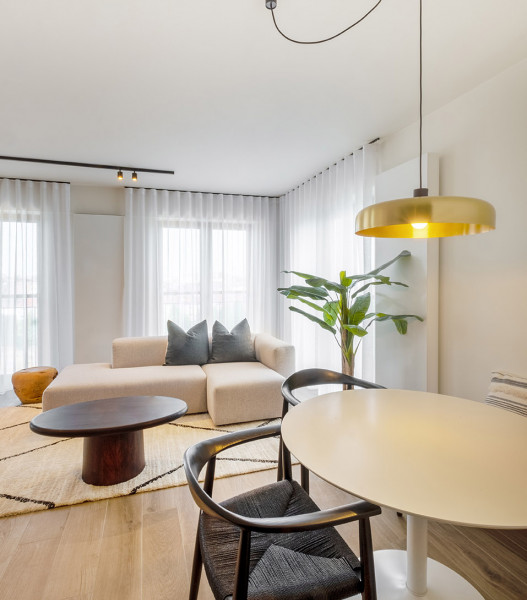 Gazta toegepast in interieur — bron DARK
