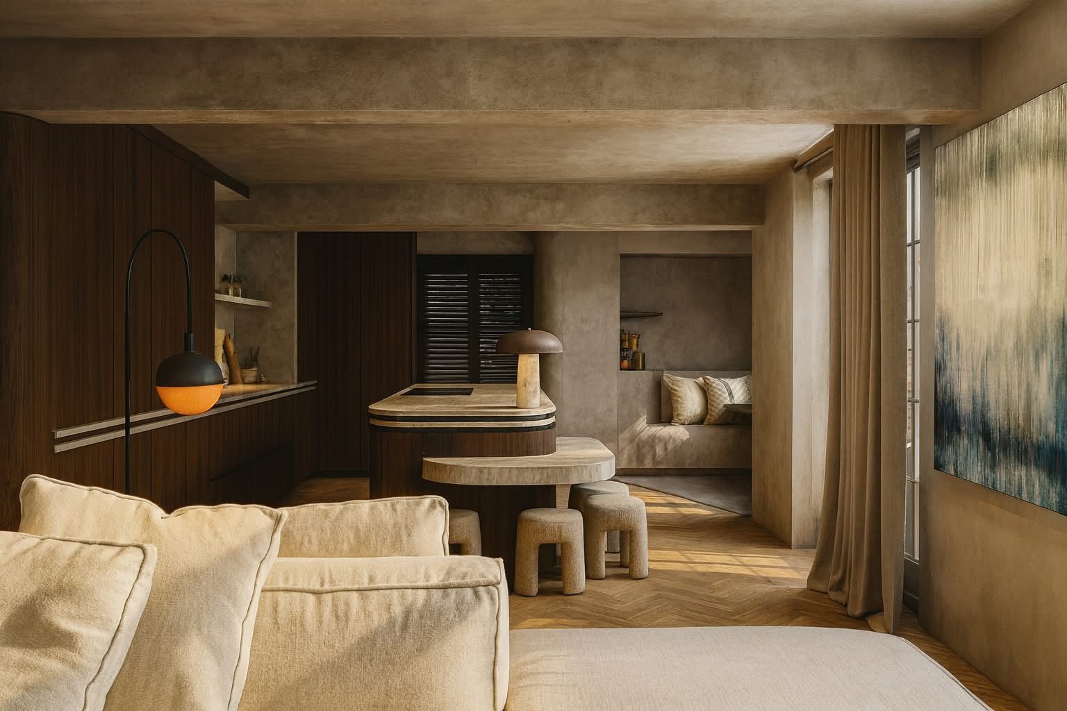 Gerealiseerd interieur door Vincent Van Laere